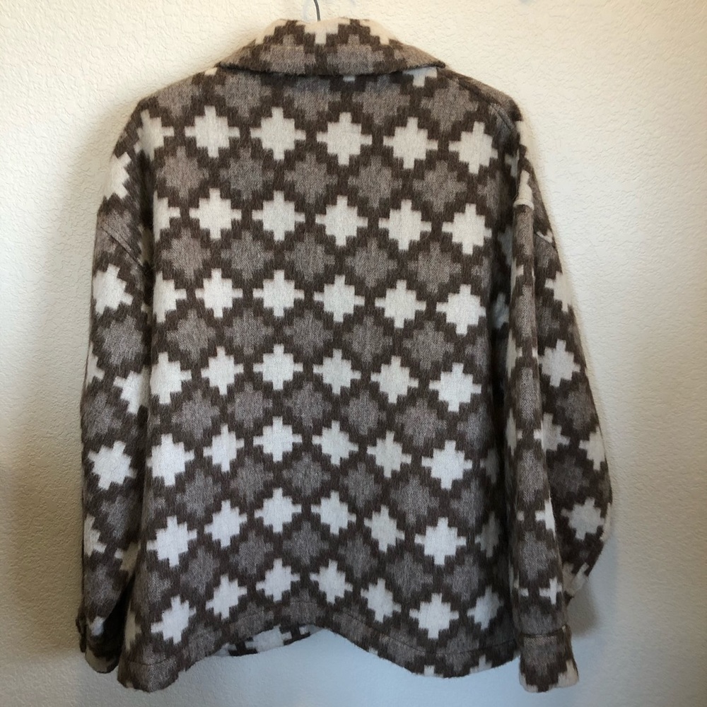 100% Alpaca Aztec Button Front Jacket - image 4